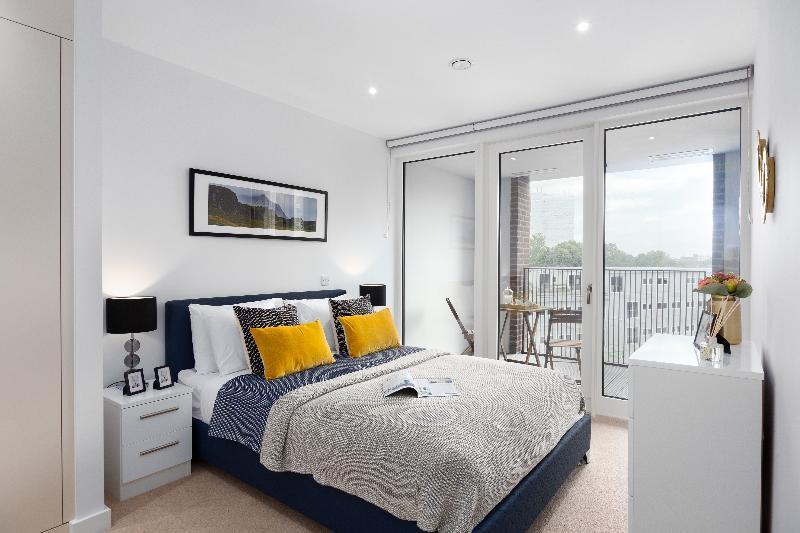 Two Bedroom Serviced Apartment With Balcony In Weymouth Building, Deacon Street London Exterior photo