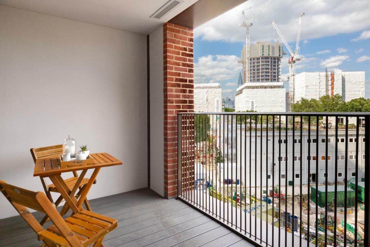 Two Bedroom Serviced Apartment With Balcony In Weymouth Building, Deacon Street London Exterior photo